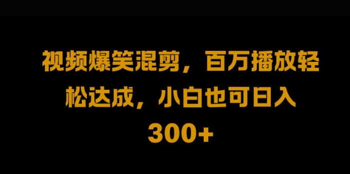 视频号零门槛，爆火视频搬运后二次剪辑，轻松达成日入1k【揭秘】-个人设计资料分享